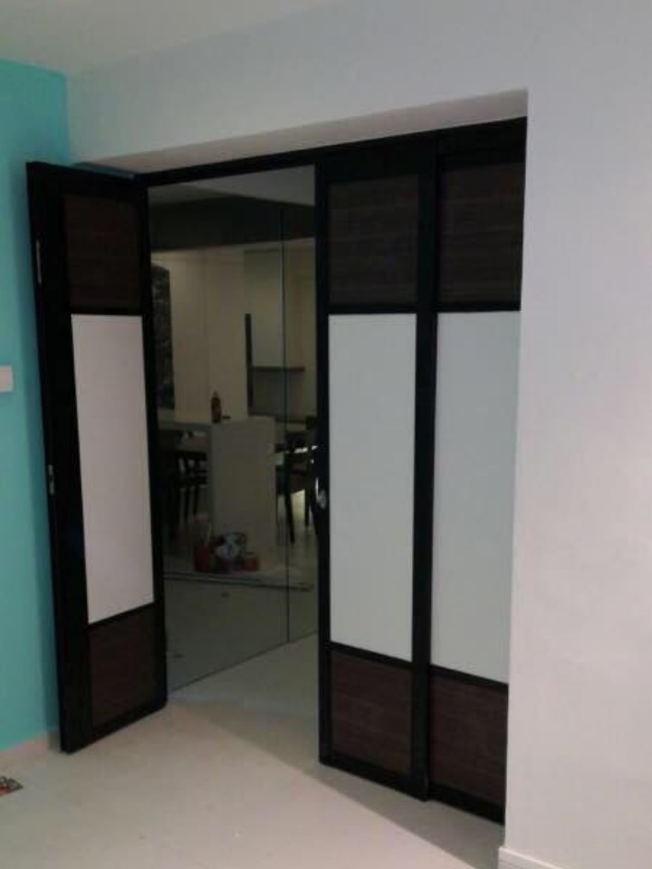 HDB Toilet Door | Selling PVC Toilet Door 4 Fold