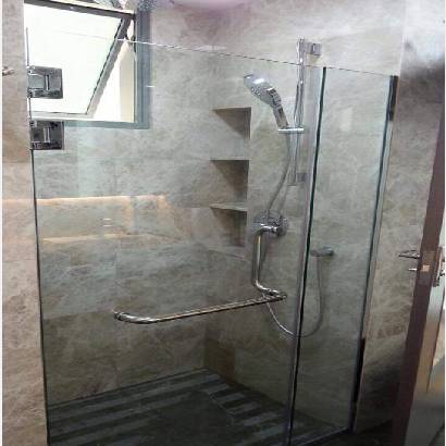 Buy wall to wall glass shower screen - My Digital Lock. Call 9067 7990