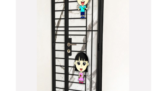 Kato Katoon Laser cut Gate 3×7 Feet