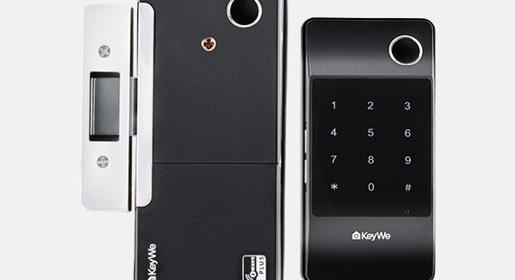 Keywe-Damian-Dual-Fingerprint-Gate-Lock-(Keypad)