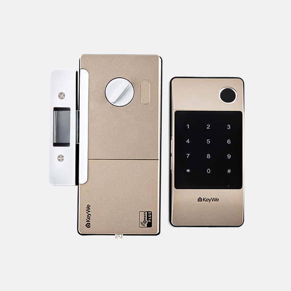 Keywe-Damian-Gold-digital-Door-Lock-(Keypad)