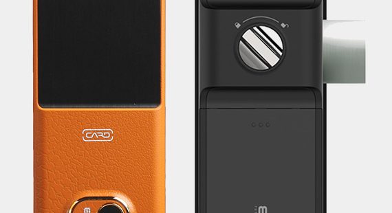 EPIC 7G Designer Door Digital Lock – Summer Orange