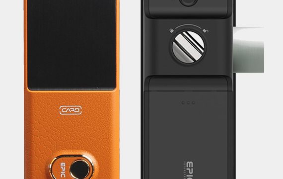 EPIC 7G Designer Door Digital Lock – Summer Orange