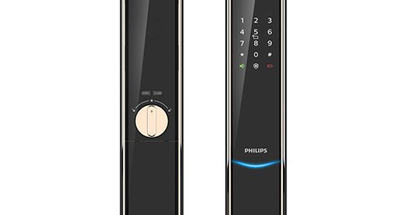 Philips Easy Key 9300 Gold Digital Lock (WI-FI Enable)