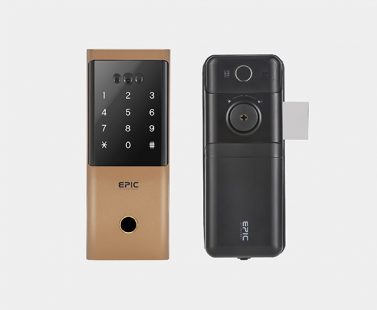 EPIC 8G Face Recognition Sapporo Gold Leather Smartphone Digital Lock