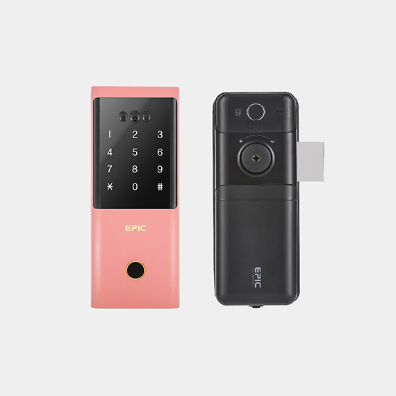 EPIC 8G Face Recognition Tokyo Sakura Pink Leather Smartphone Digital Lock