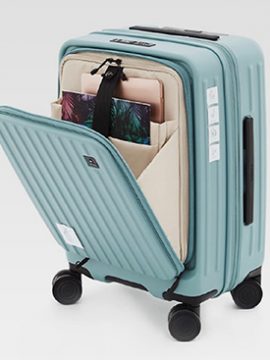 Moorgen Business Boarding Case Lugguage In Tiffany Blue 20 Inch