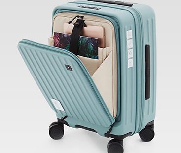 Moorgen Business Boarding Case Lugguage In Tiffany Blue 20 Inch