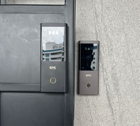 MDL - EPIC 8G Face Recongition Door and Gate Lock Bundle