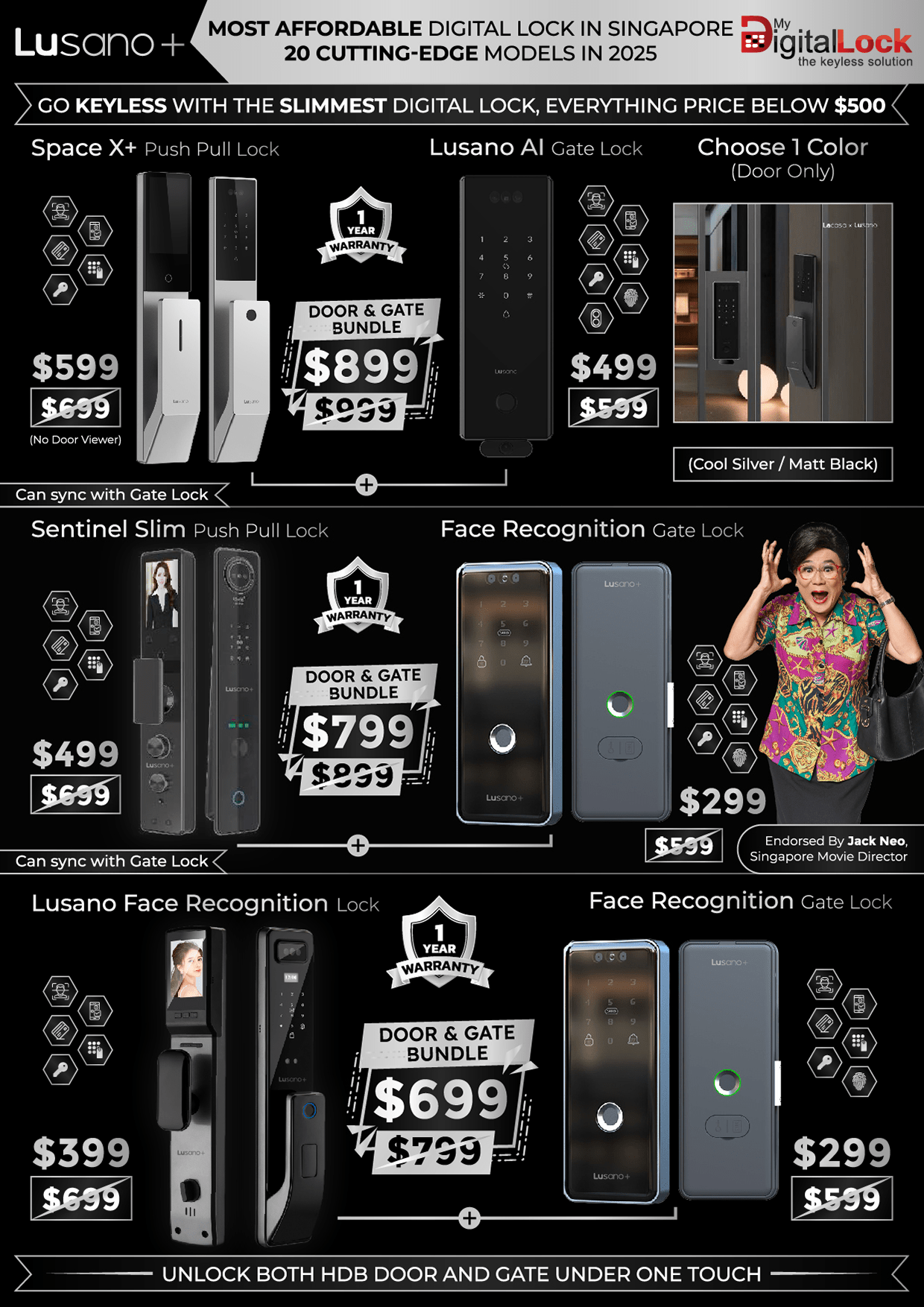 Most Affordable Digital Lock in Singapore Promotion Banner