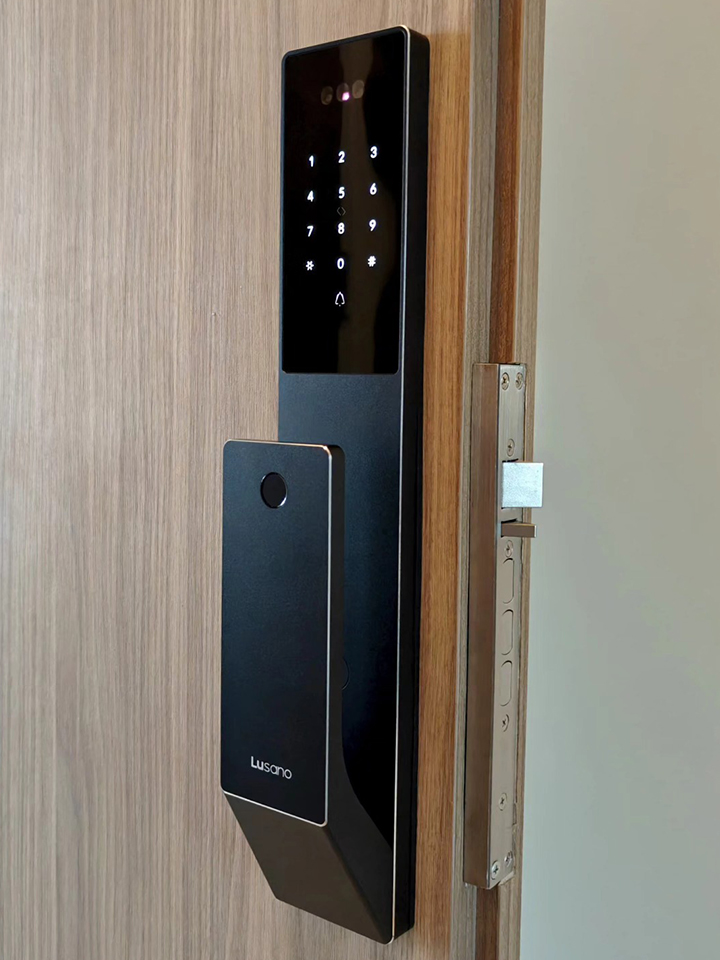 Lusano Space X+ Digital Door Lock (Black) - Installation