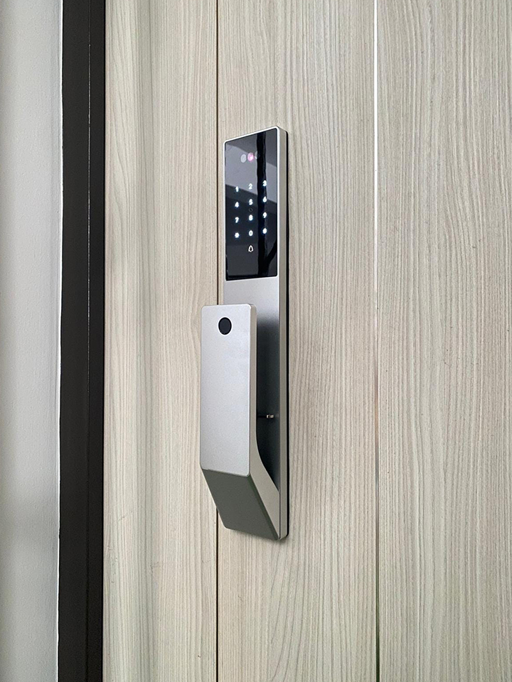 Lusano Space X+ Digital Door Lock (Silver) - Installation