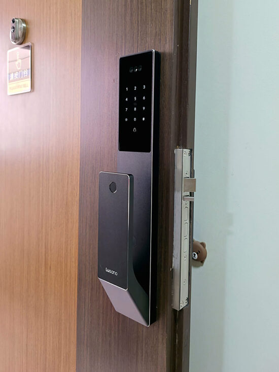 Lusano Space X Smart Door Lock - (Mika Black)