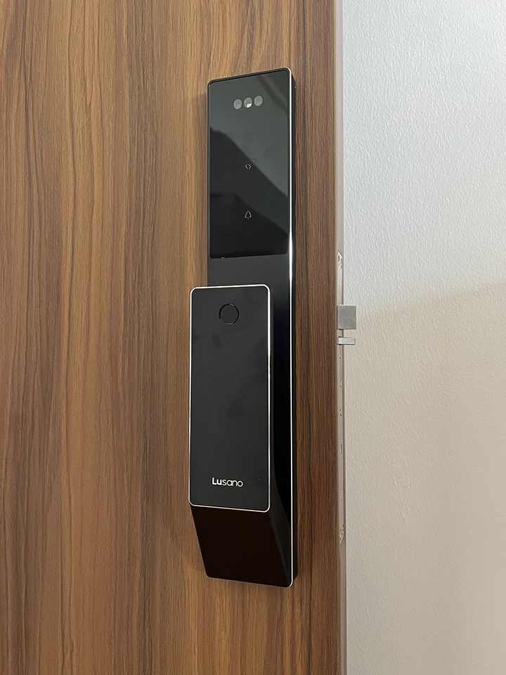 Lusano Space X Smart Door Lock - (Mika Black)